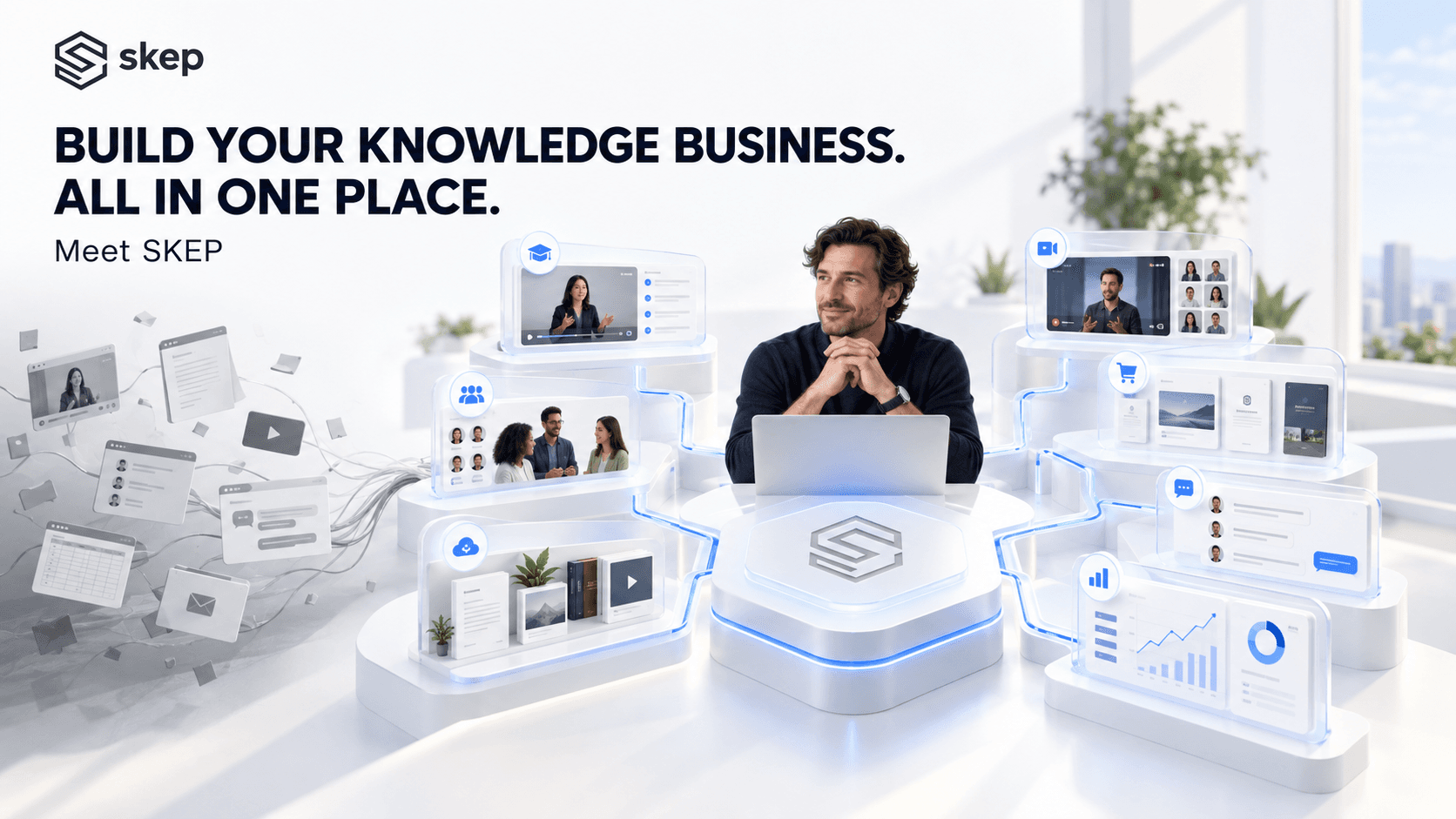 What is SKEP? The end-to-end platform for building and running a knowledge business